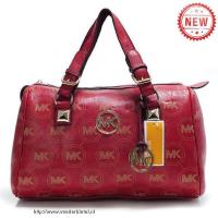 michael kors logo monogram groot rood boekentassen Tas Original zqxnu229